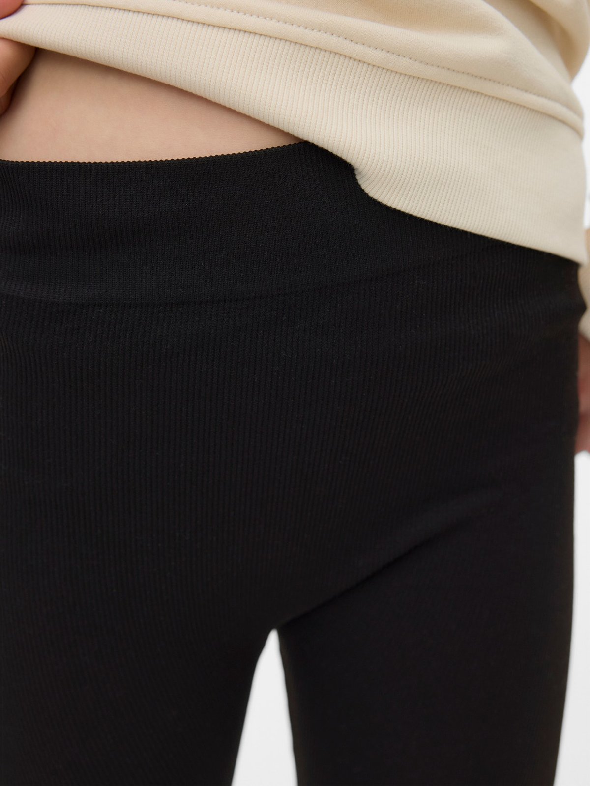 Vero Moda Girl Isa Mid Waist Seamless Legging Black