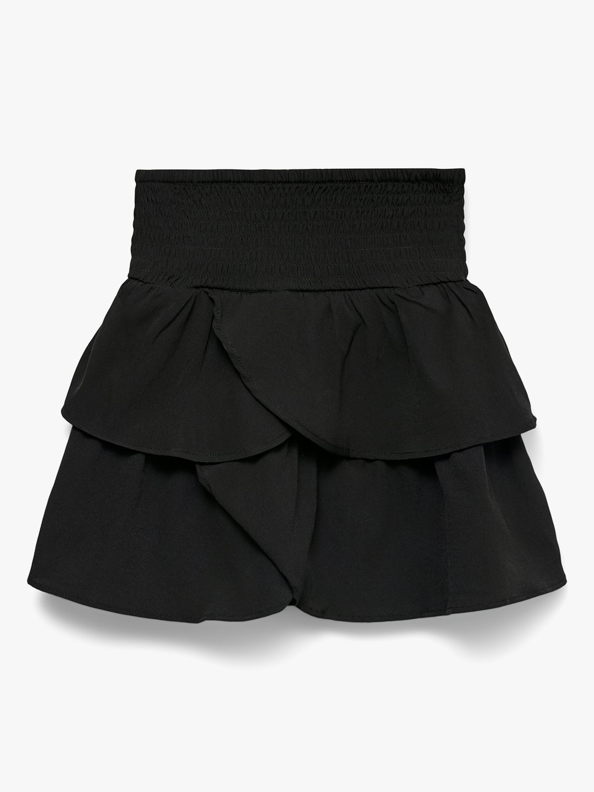 Vero Moda Girl Emma Smock Layer Short Skirt Girl Black