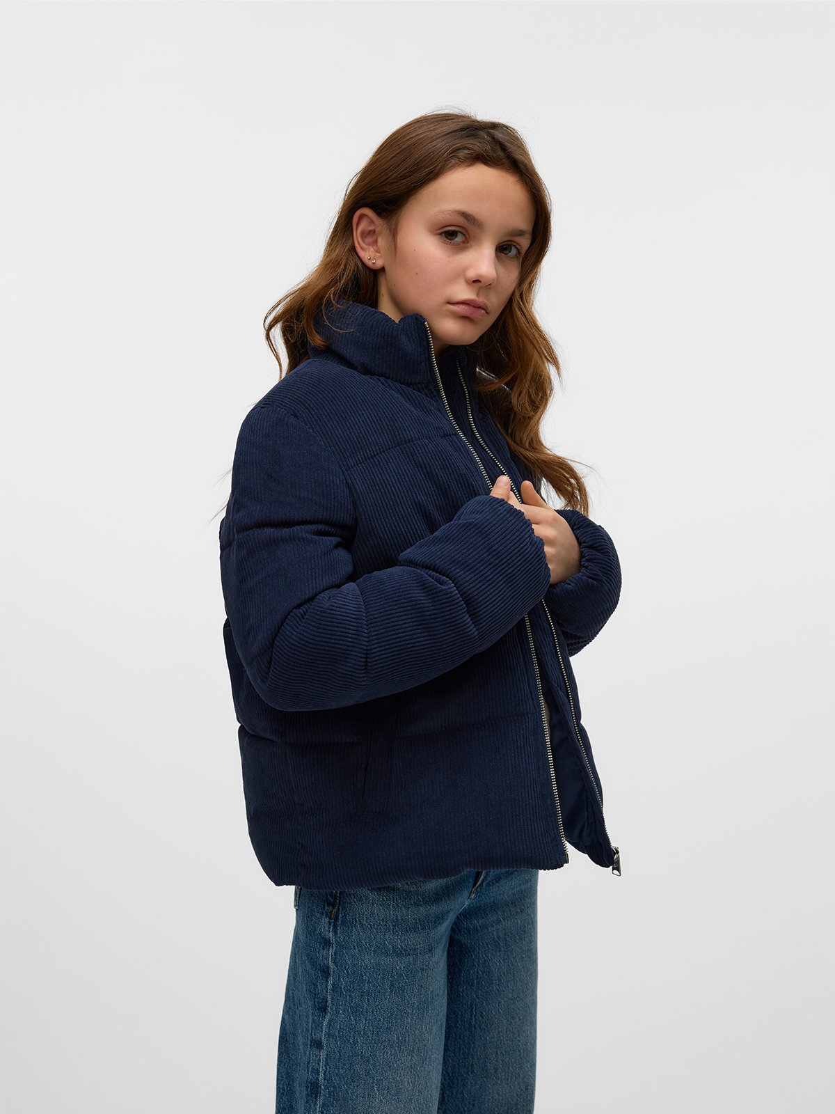 Vero Moda Girl Debra Short Jacket Navy Blazer