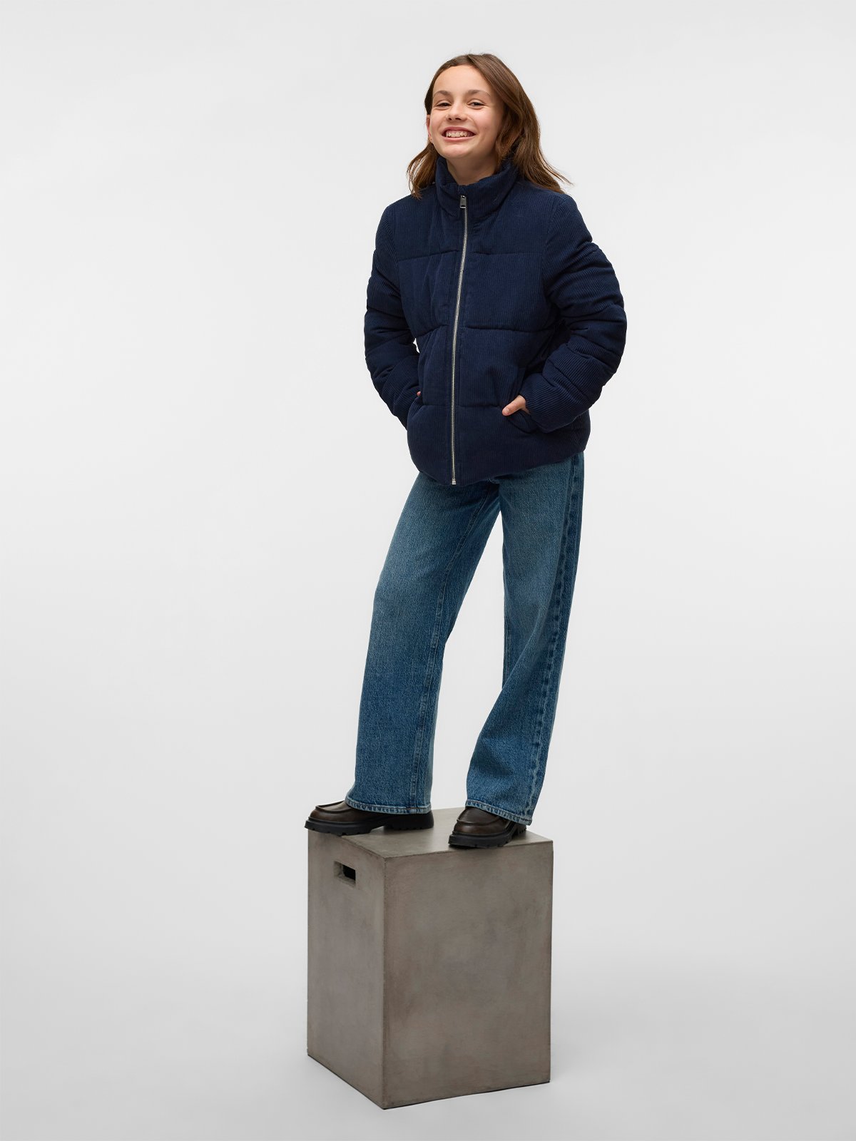 Vero Moda Girl Debra Short Jacket Navy Blazer