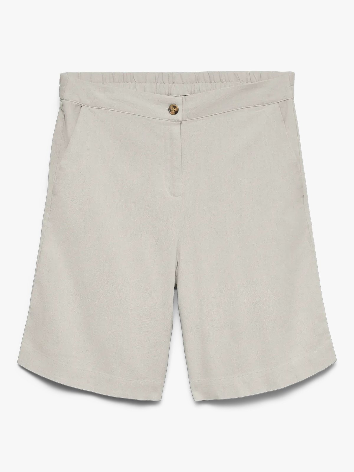 Vero Moda Girl Mymilo Bermuda Shorts Woven Silver Lining