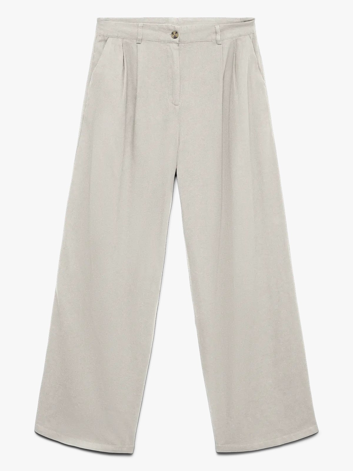 Vero Moda Girl Mymilo Wide Pant Wvn Silver Lining