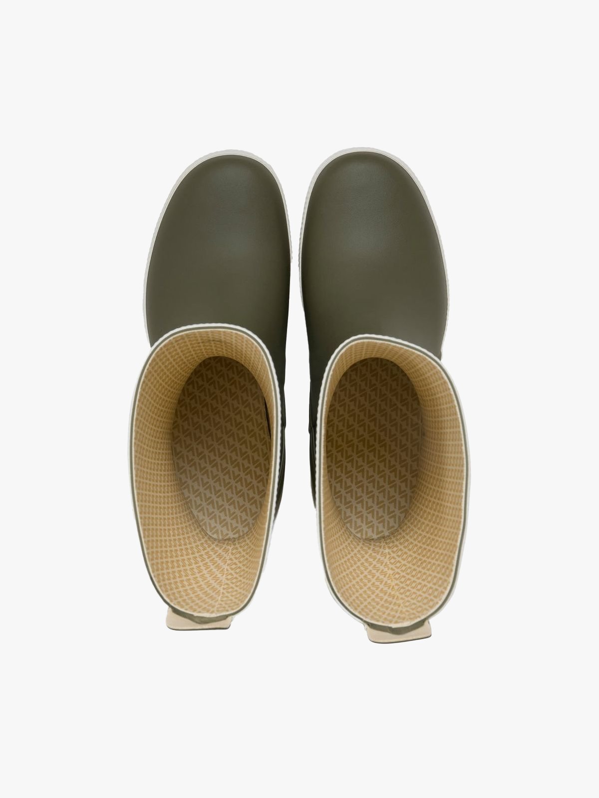 Viking Seilas Heritage Rubber Boot Olive/Eggshell