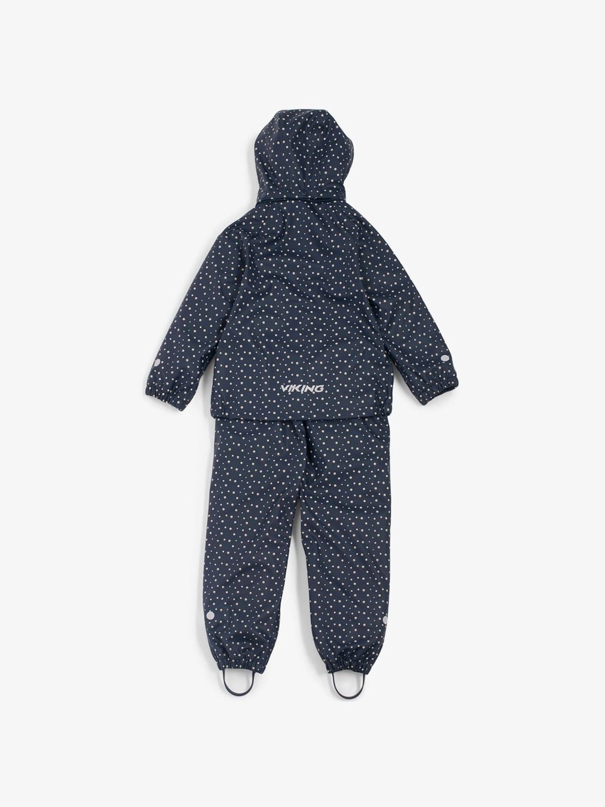 Viking Jolly Print Rain Set Navy