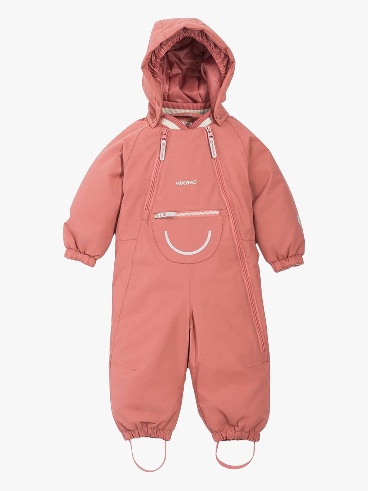 Viking Alv Winter Playsuit Pink
