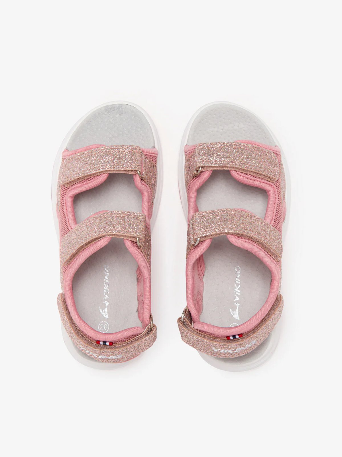 Viking Anchor Glitter Sandal 3V Light Pink