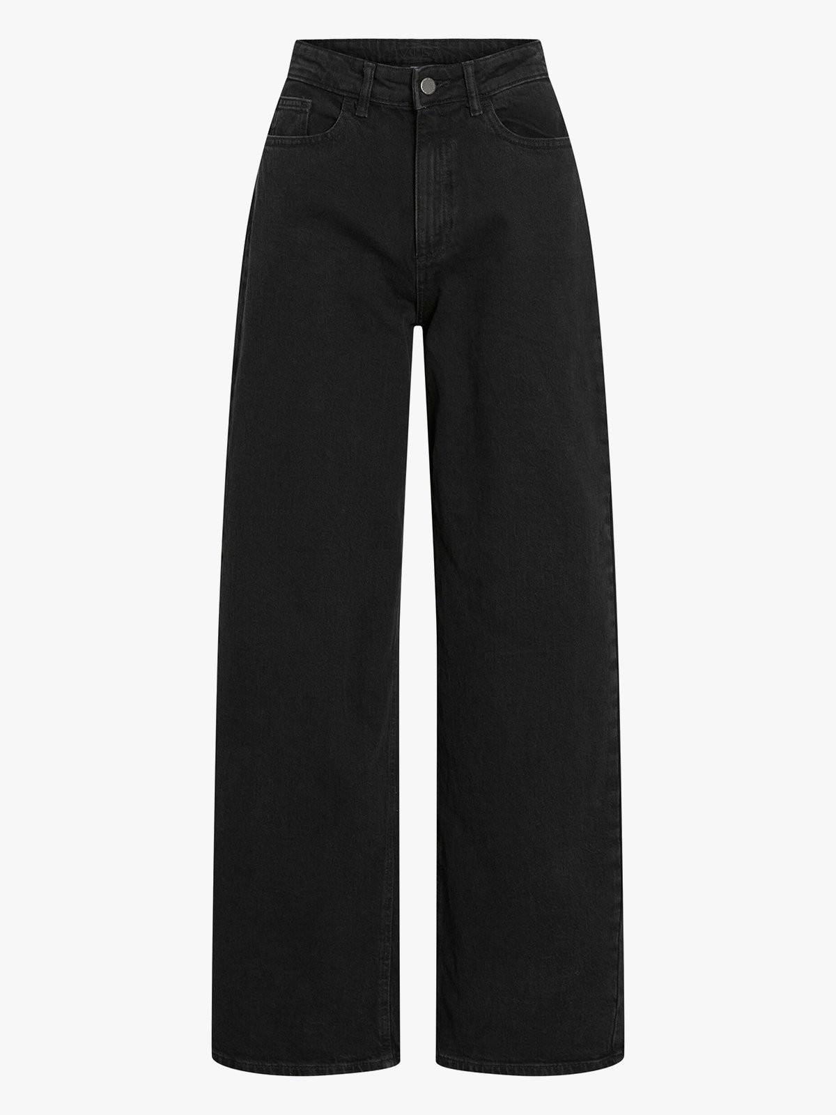 Vila Freya Jaf High Waist Jeans Black Denim