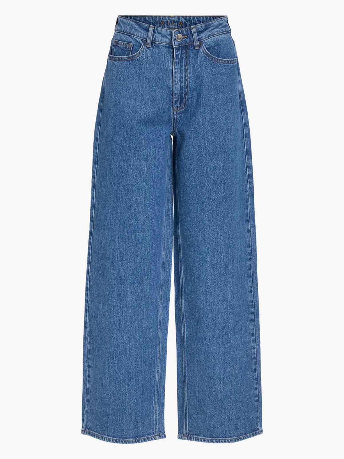 Vila Freya Jaf High Waist Jeans Medium Blue Denim