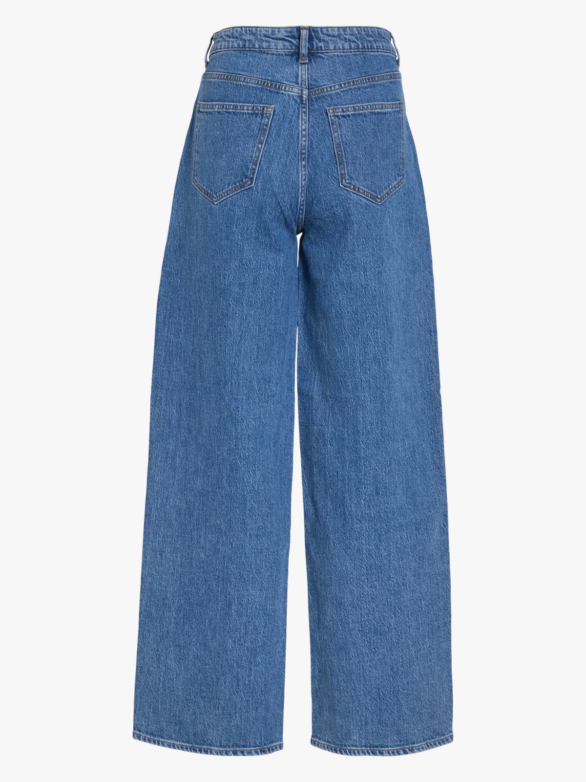 Vila Freya Jaf High Waist Jeans Medium Blue Denim