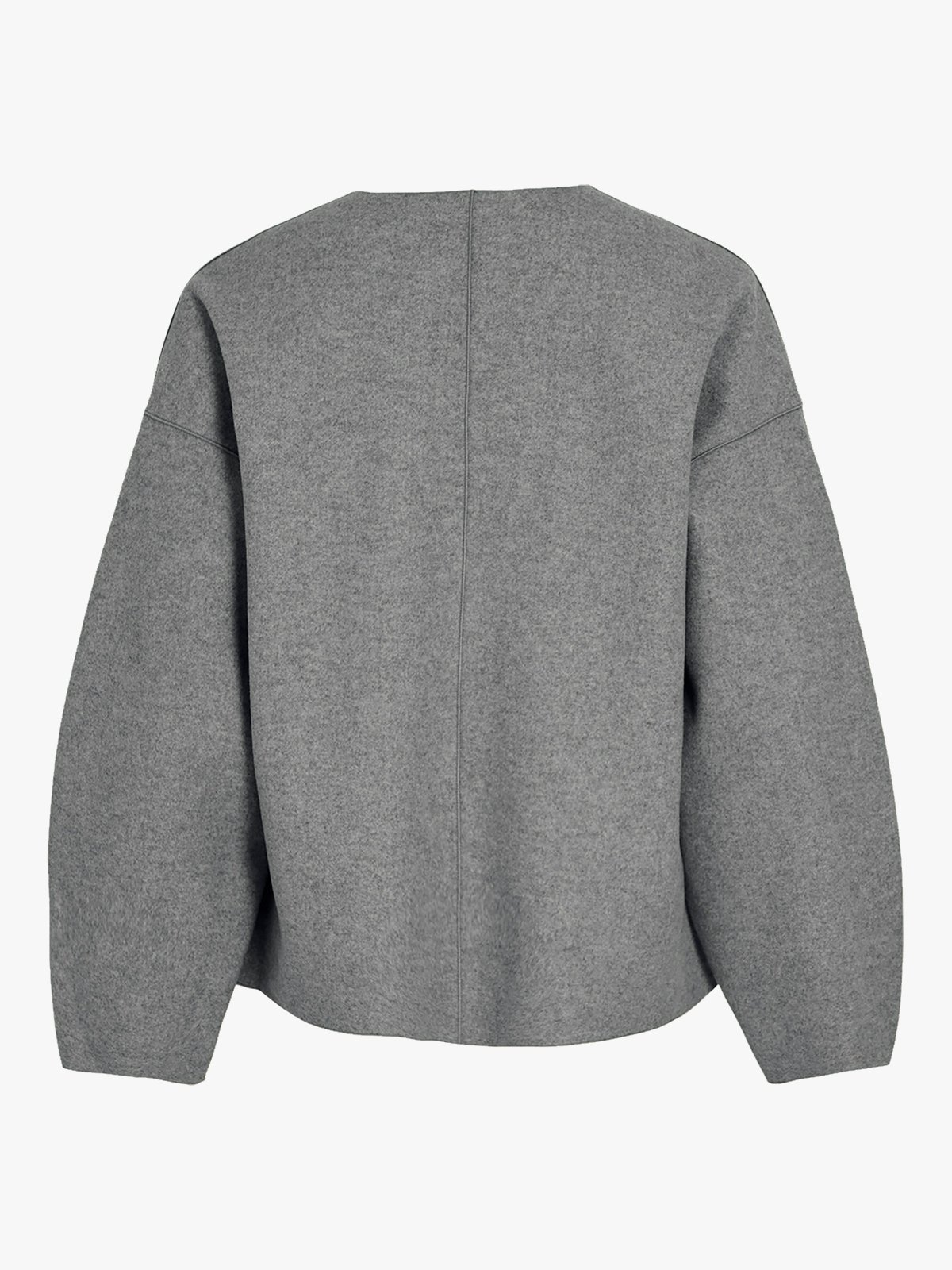 Vila Juice Loose Long Sleeve Jacket Medium Grey Melange