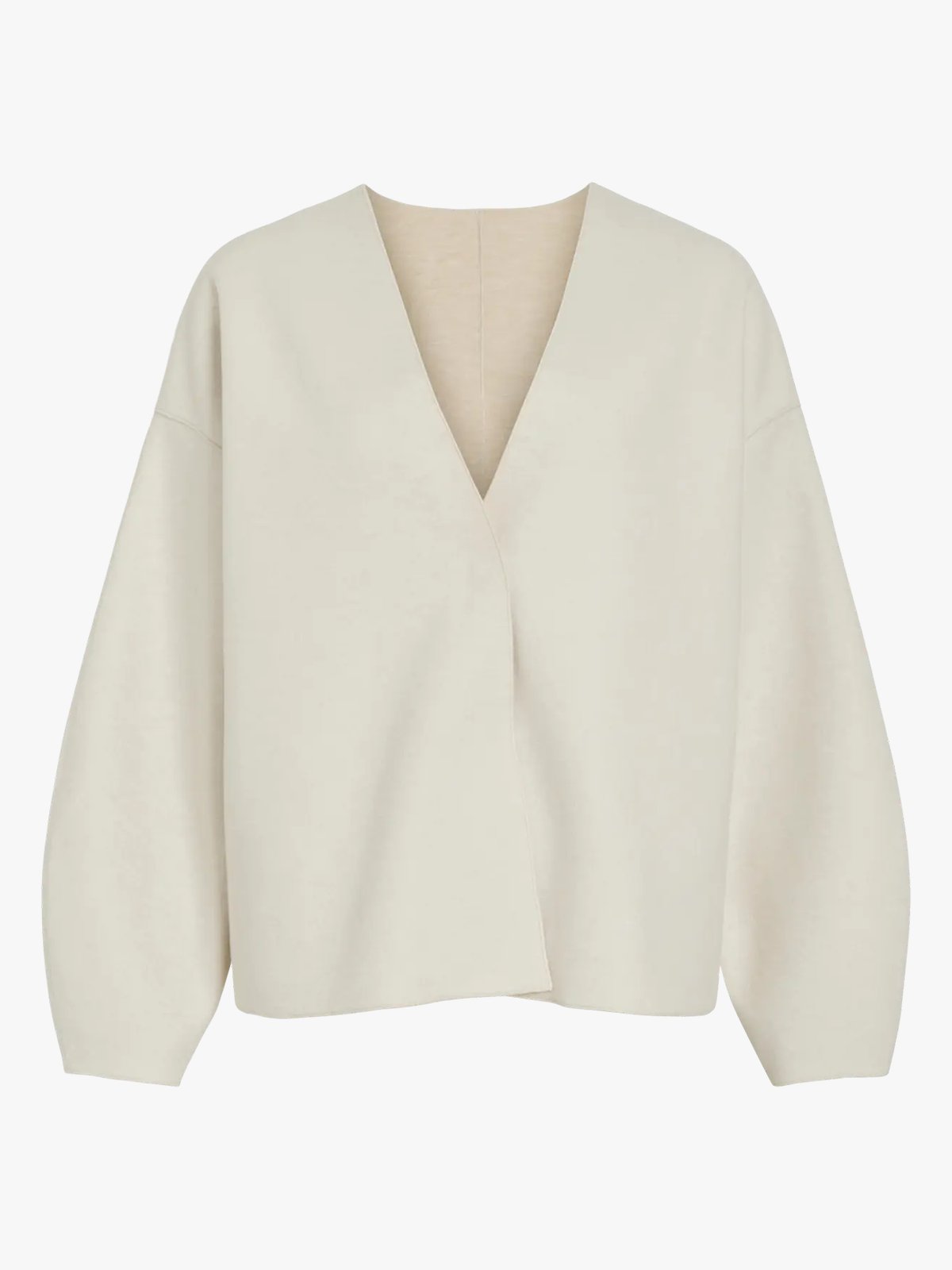 Vila Juice Loose Long Sleeve Jacket Super Light Natural Melan