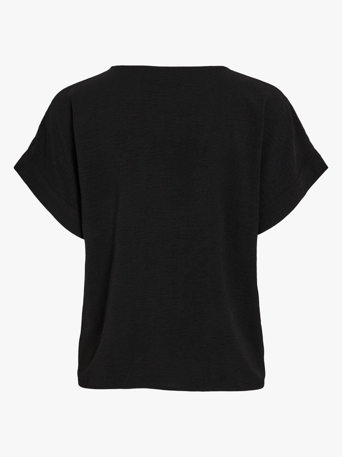 Vila Josa Short Sleeve Top Black Beauty