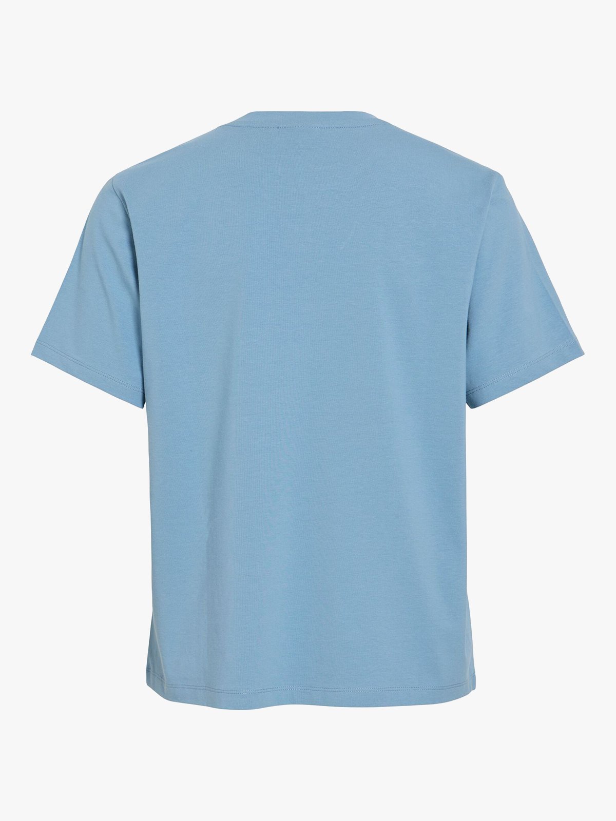 Vila Nora Short Sleeve T-Shirt Blue Shadow