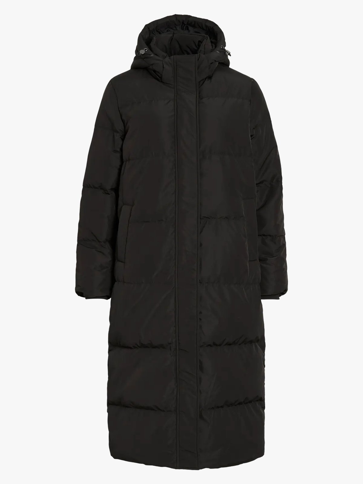 Vila Stari Long Down Coat Black Beauty