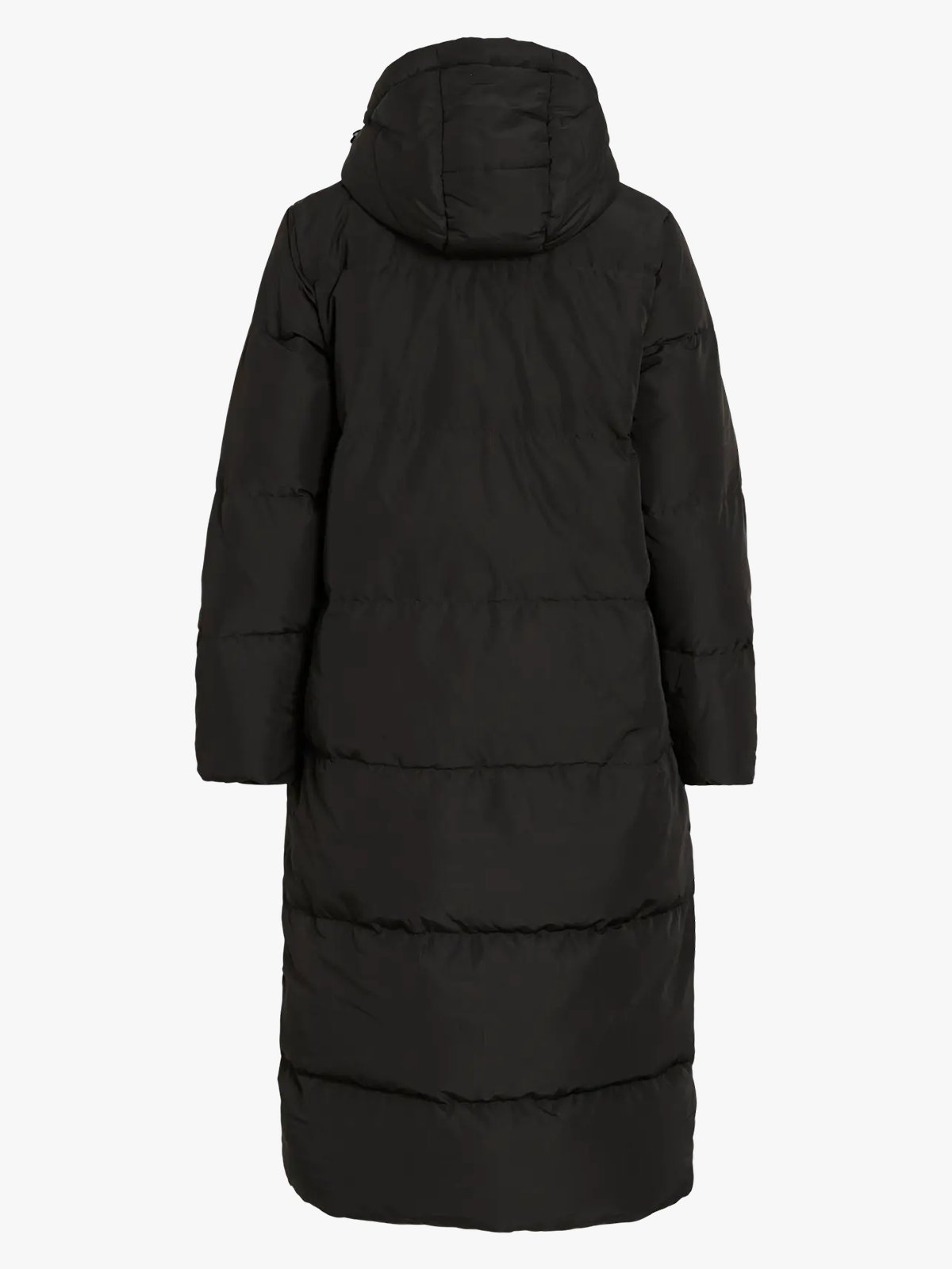 Vila Stari Long Down Coat Black Beauty