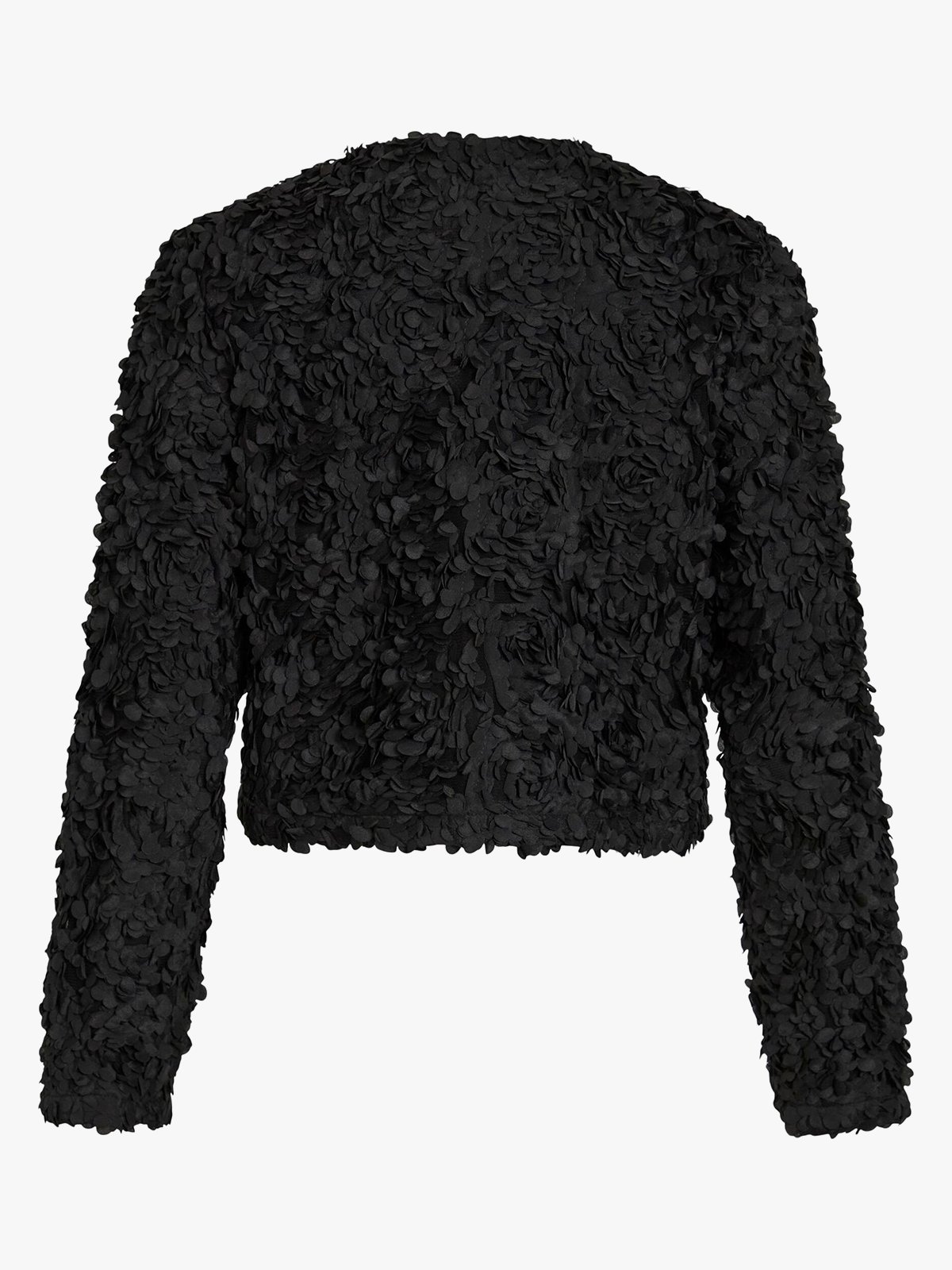 Vila Rosie Long Sleeve Cardigan Black Beauty