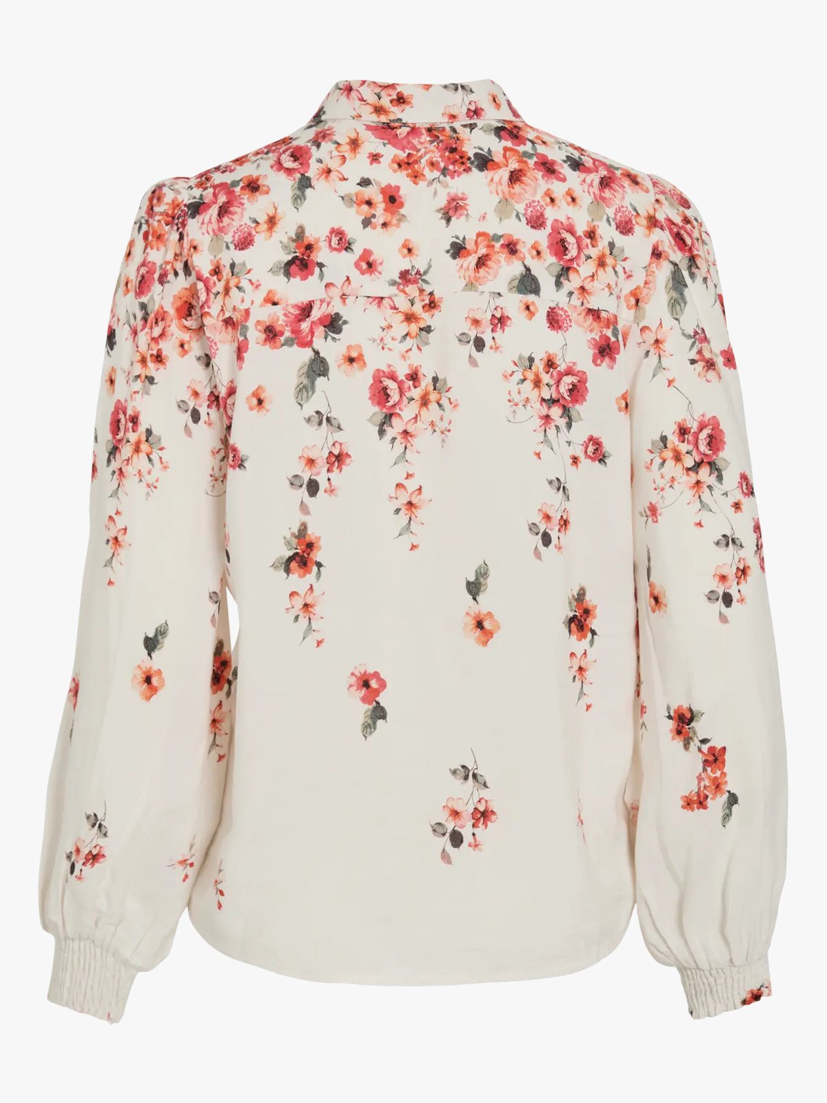 Vila Elma Bai Long Sleeve Shirt Cloud Dancer