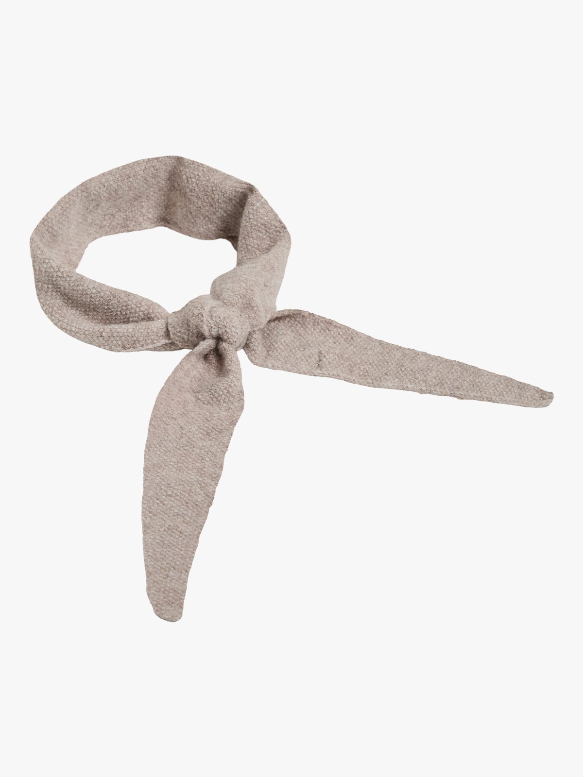 Vila Warika Knit Scarf Natural Melange