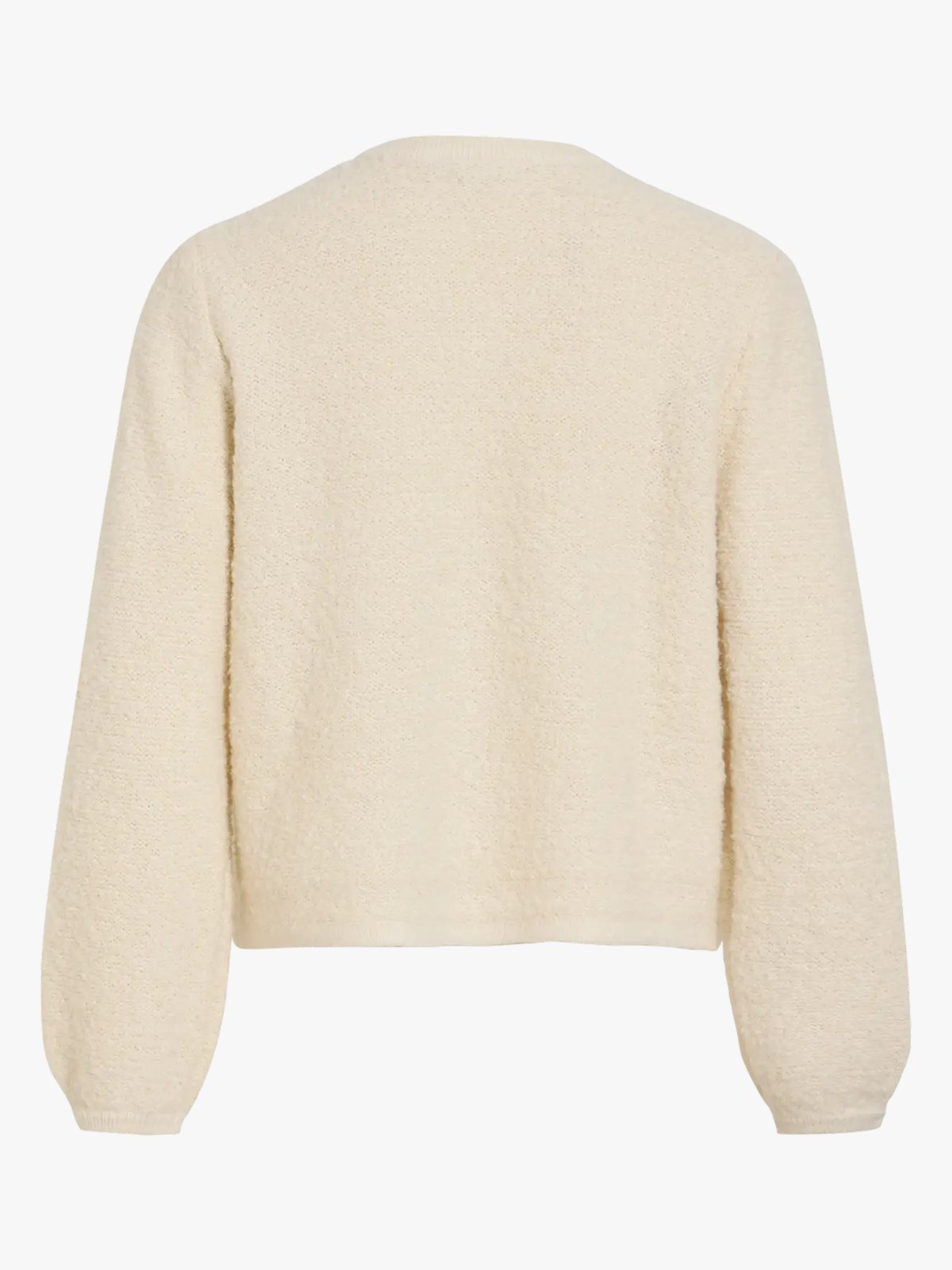 Vila Pigga O-Neck Long Sleeve Knit Jacket Birch