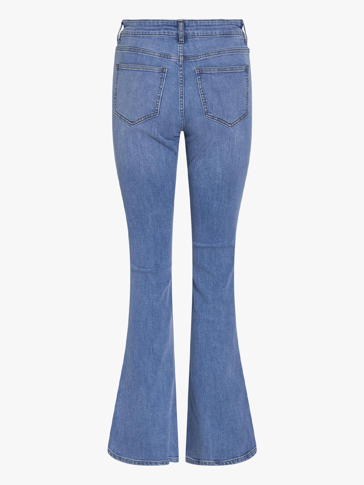 Vila Betty RW Flared Jeans Light Blue Denim