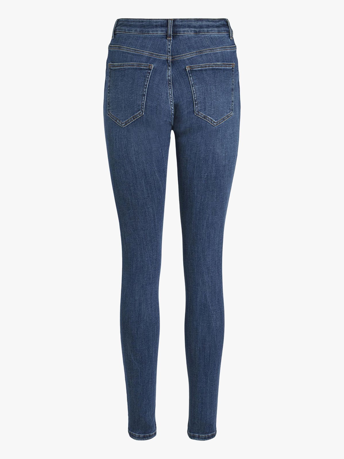 Vila Sarah Skinny Jeans Medium Blue Denim