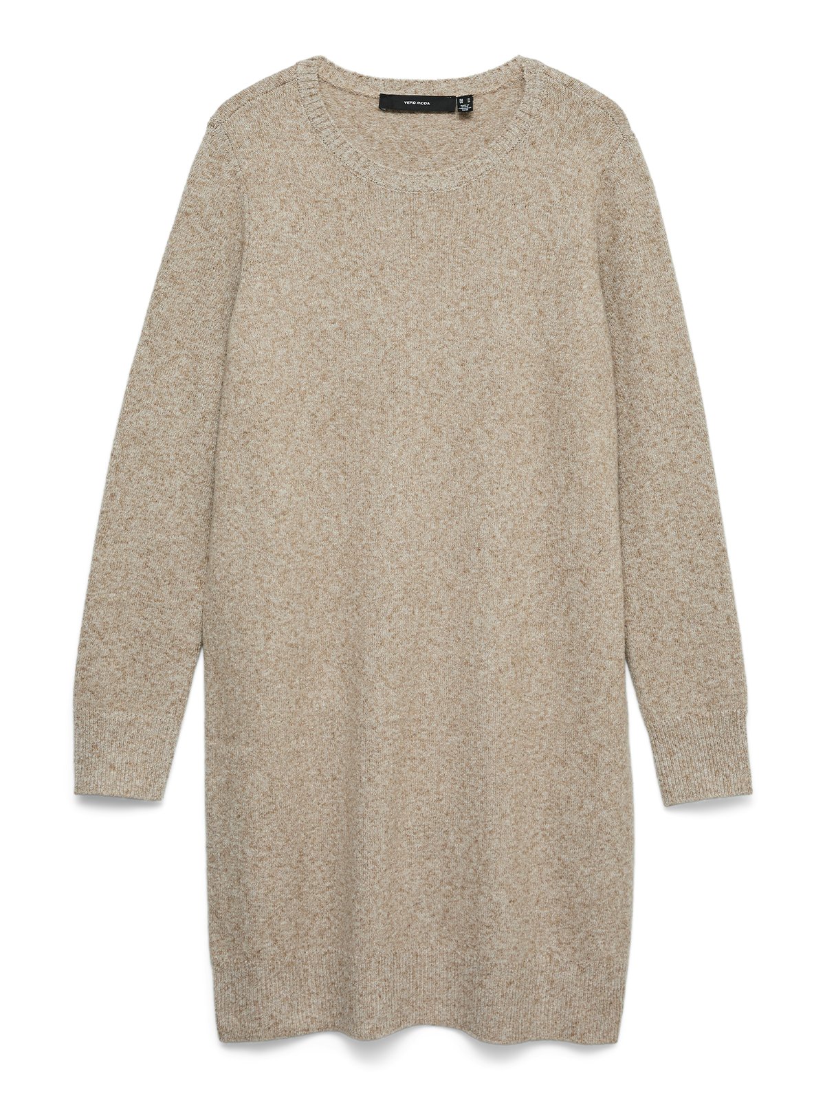 Vero Moda Doffy Long Sleeve Dress Sepia Tint