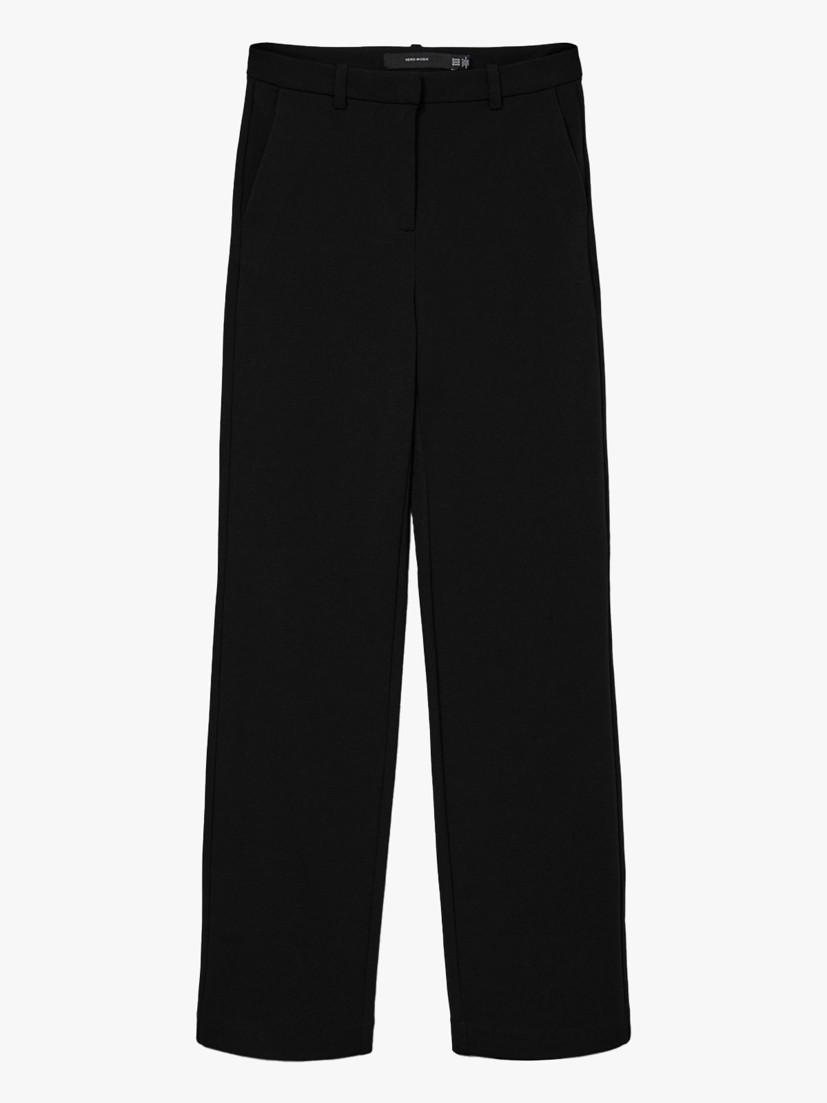 Vero Moda Zamira Mid Waist Straight Pant Black