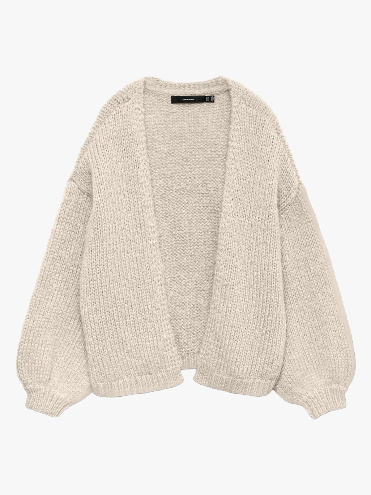 Vero Moda Maybe Long Sleeve Open Cardigan Birch