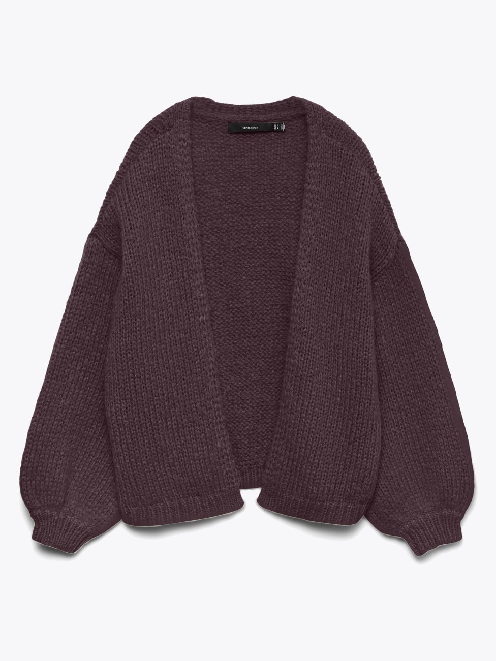 Vero Moda Maybe Long Sleeve Open Cardigan Winetasting