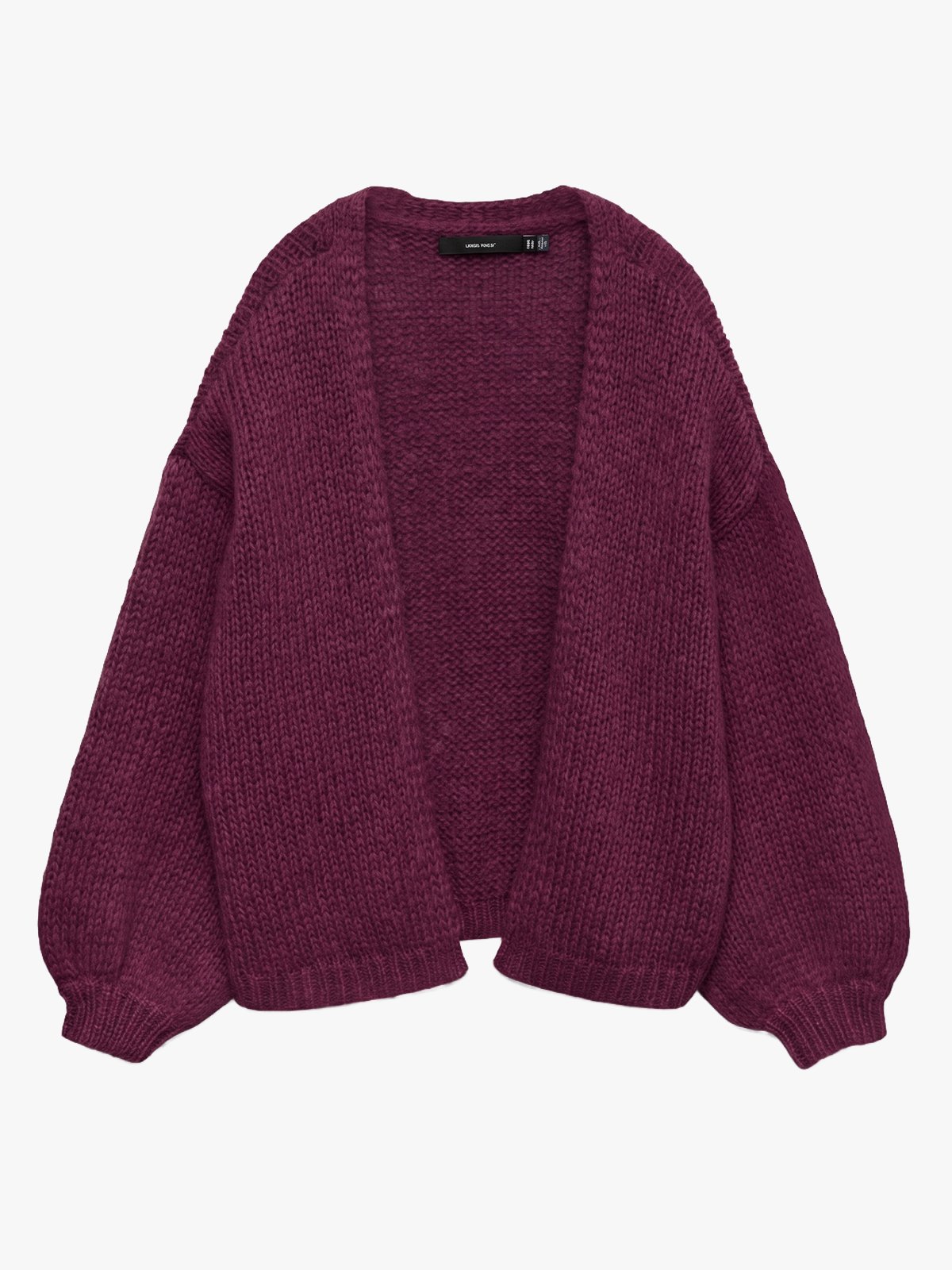 Vero Moda Maybe Long Sleeve Open Cardigan Winetasting