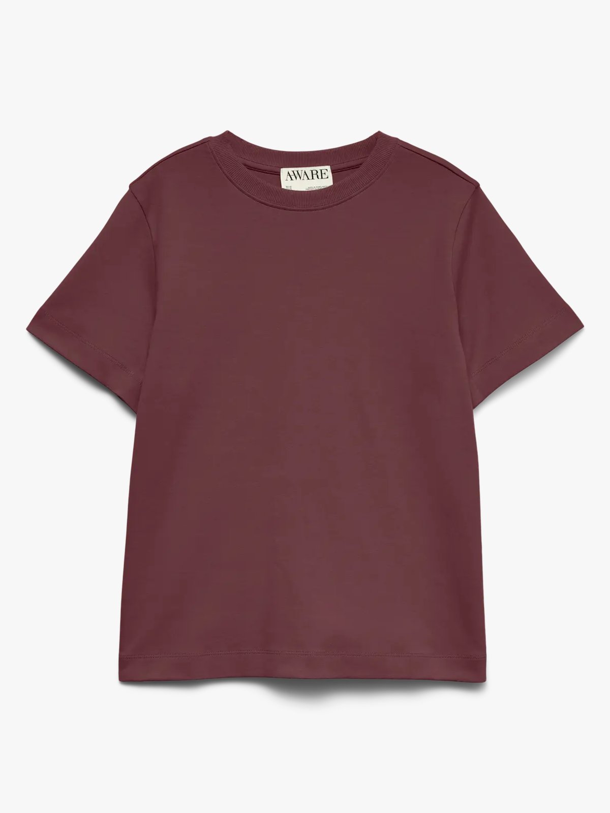 Vero Moda Aware Naima Short Sleeve O-Neck T-shirt Catawba Grape