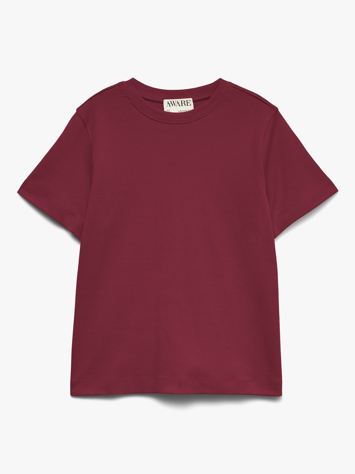 Vero Moda Aware Naima Short Sleeve O-Neck T-shirt Tibetan Red