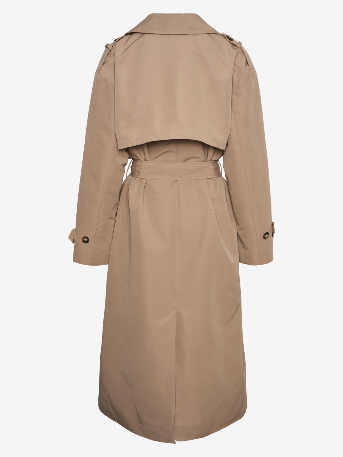 Vero Moda Chloe Long Trenchcoat Silver Mink