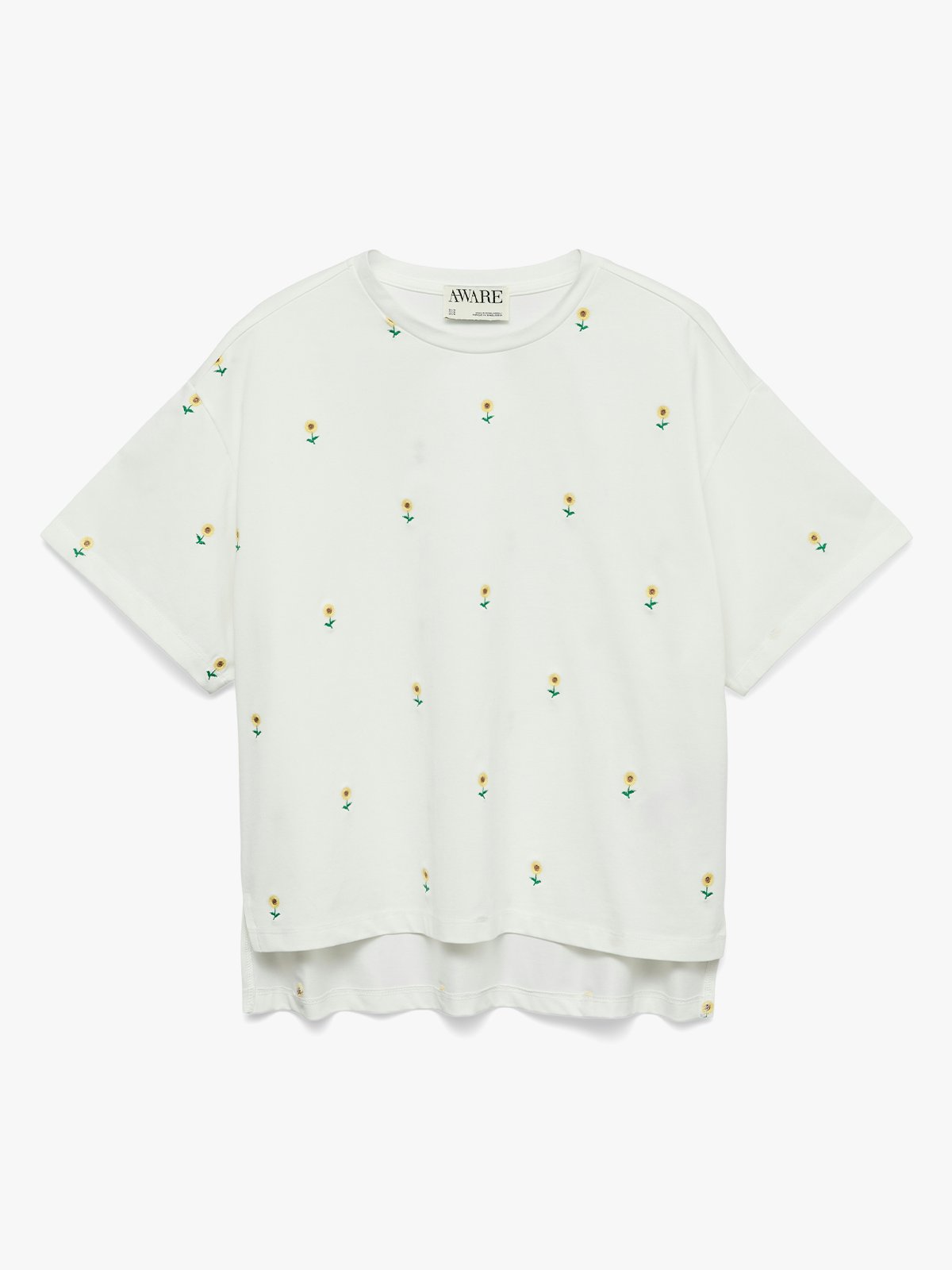 Vero Moda Aware Zora Short Sleeve O-Neck T-Shirt Bright White