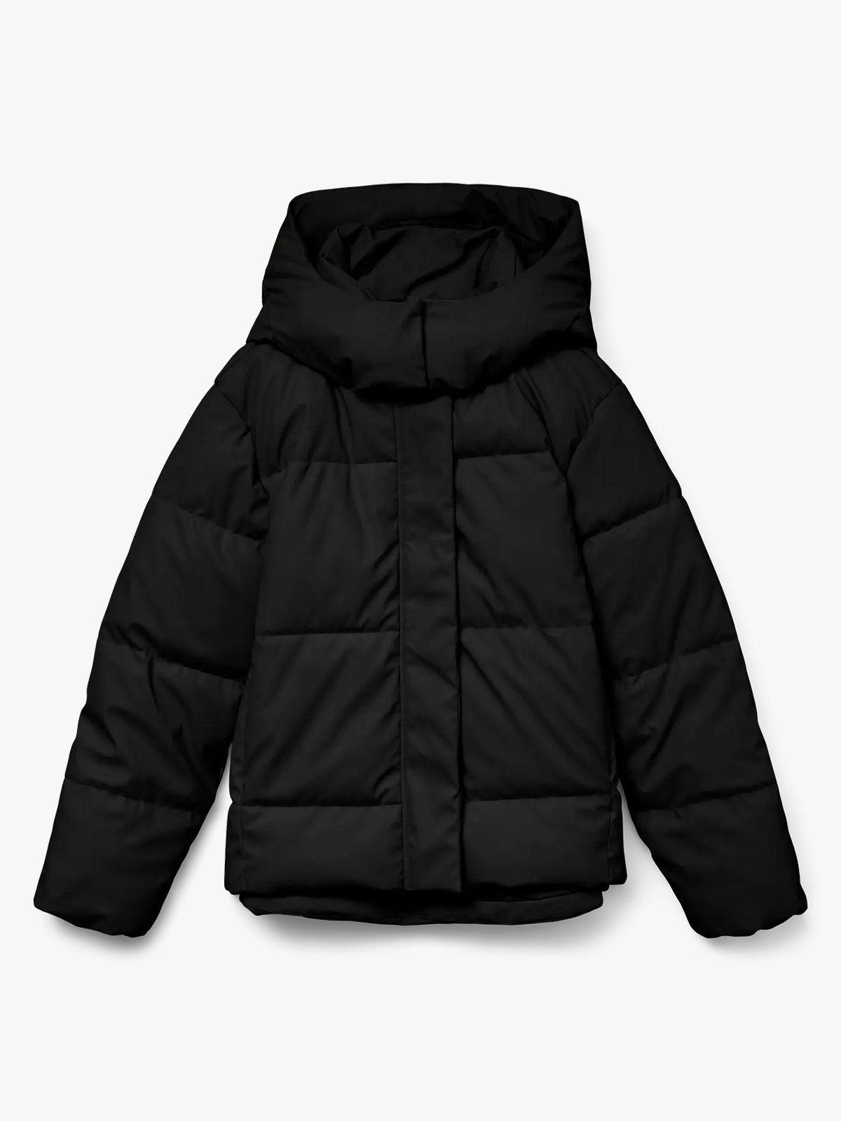 Vero Moda Greta Kylie Short Coated Coat Black