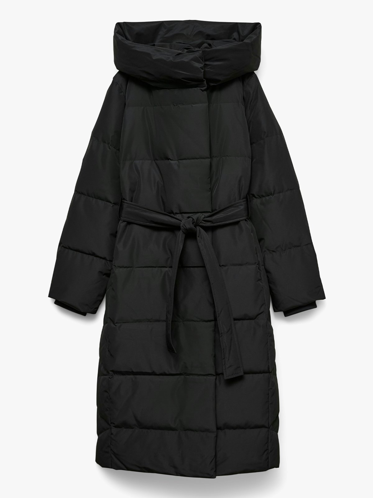 Vero Moda Leonie Long Down Coat Black