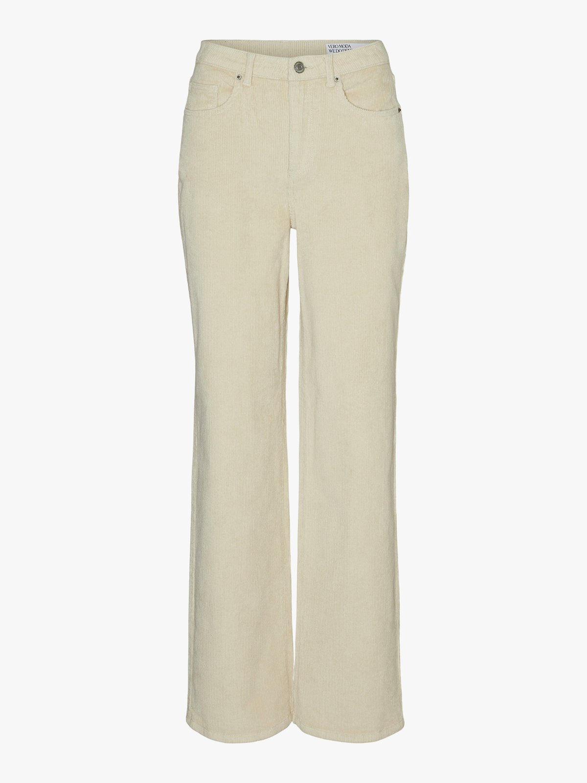 Vero Moda Tessa Wide Corduroy Pants Oatmeal