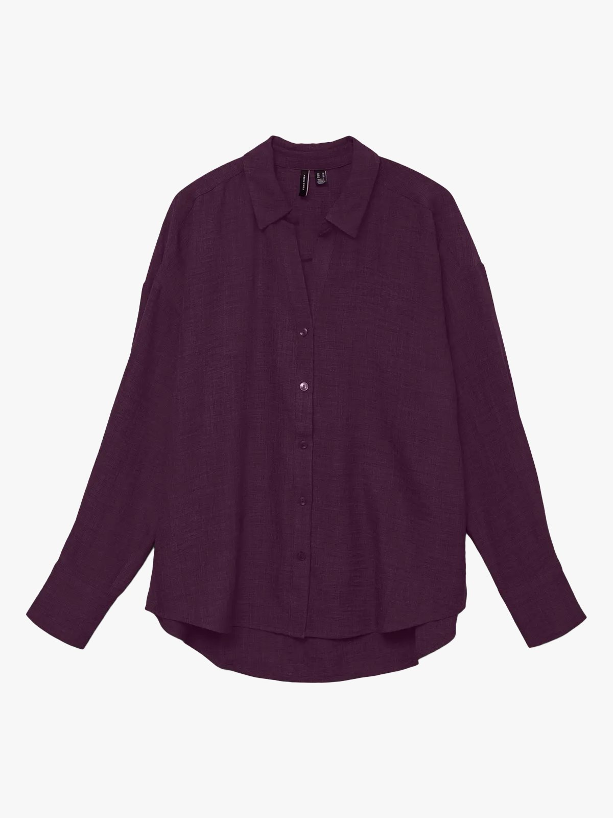 Vero Moda Melaney Queeny Long Sleeve Shirt Winetasting