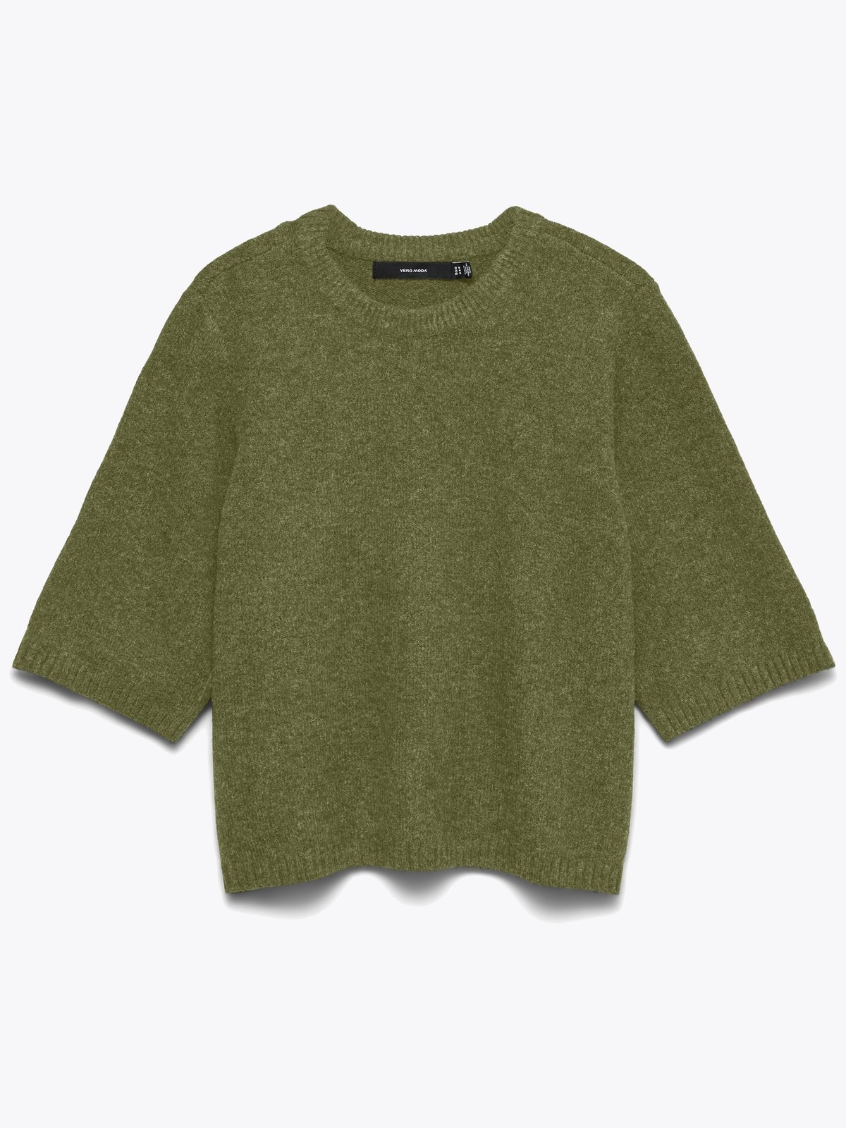 Vero Moda Boom 2/4 O-Neck Oversize Pullover Sphagnum
