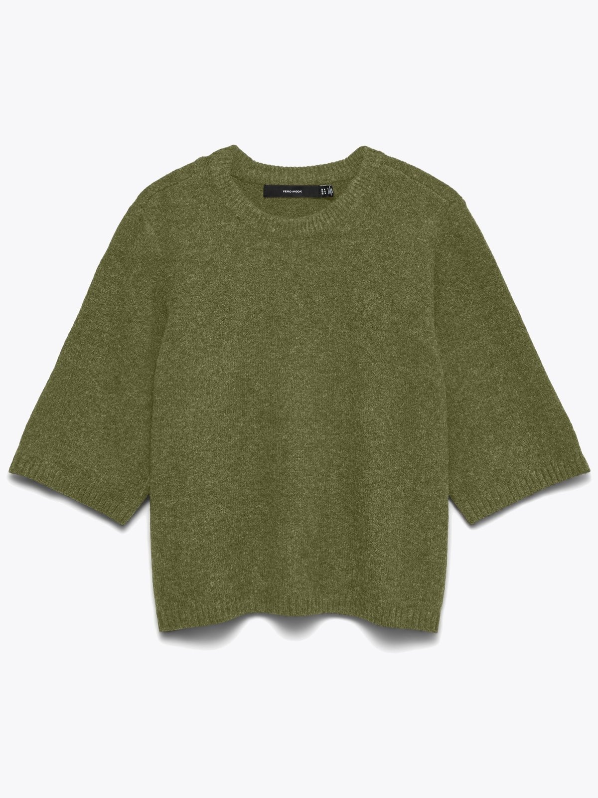 Vero Moda Boom 2/4 O-Neck Oversize Pullover Sphagnum