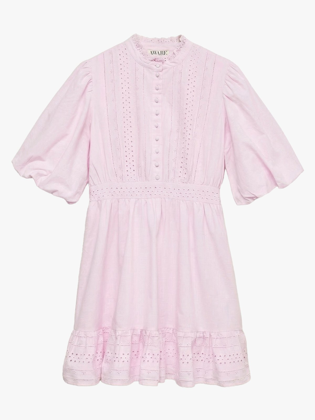 Vero Moda Aware Clover 2/4 High Neck Short Dress Pink-A-Boo