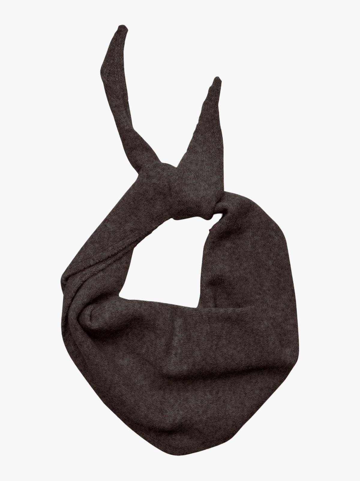 Vero Moda Lina Small Triangle Scarf Chocolate Torte Melange
