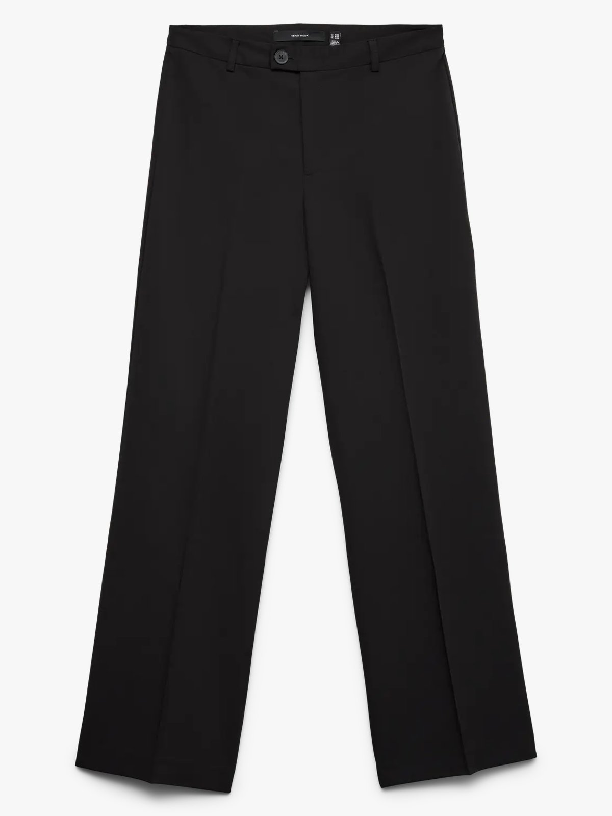 Vero Moda Texas Mid Waist Straight Pant Black