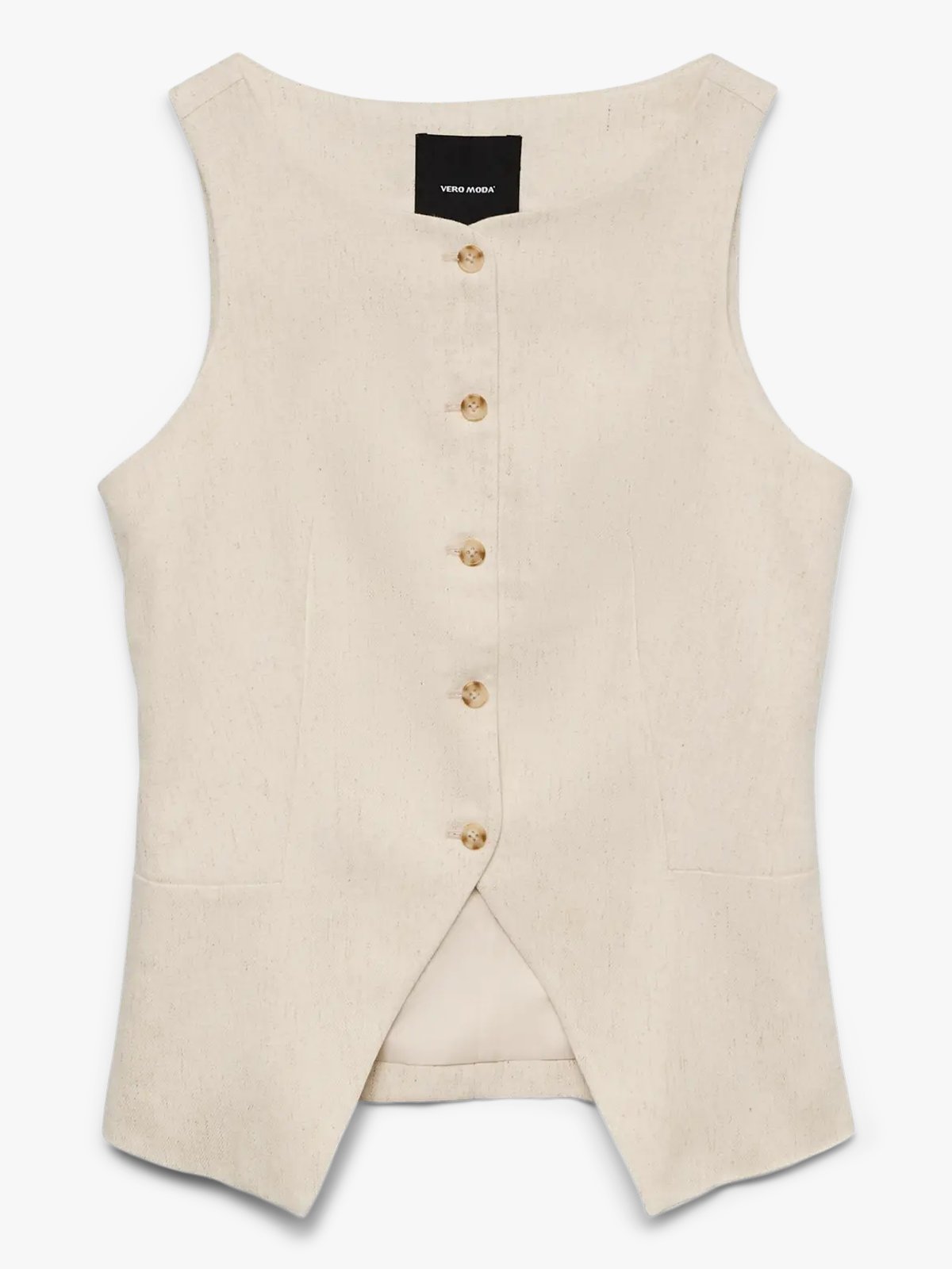 Vero Moda Florence SL Waistcoat Birch
