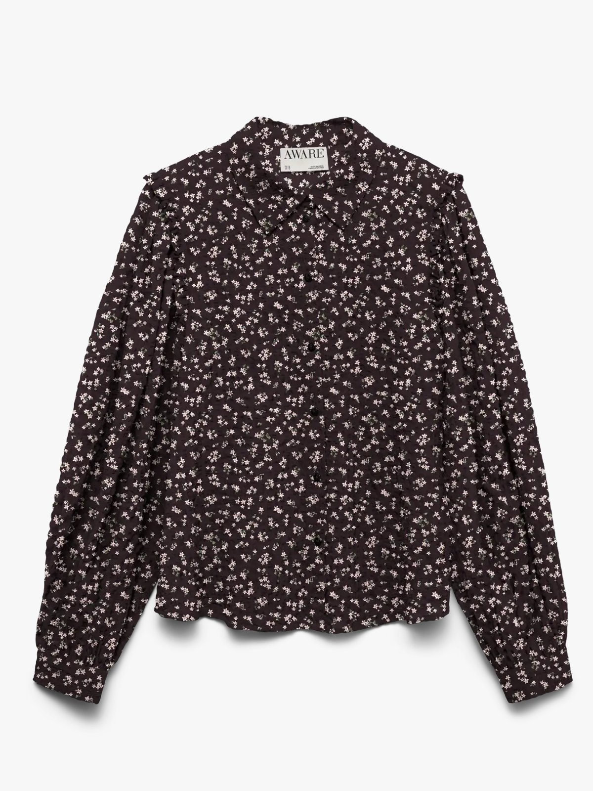 Vero Moda Aware Noelle Long Sleeve Shirt Chocolate Torte Parfait Pink