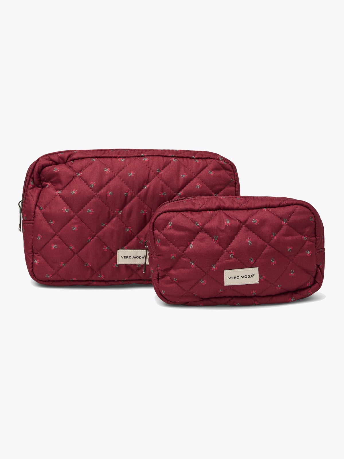 Vero Moda Joy Toilet Bag Set Biking Red Mistletoe