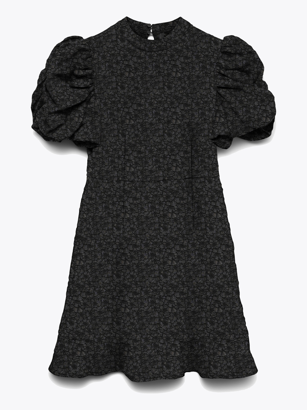 Vero Moda Merle Short Sleeve Short Dress Black