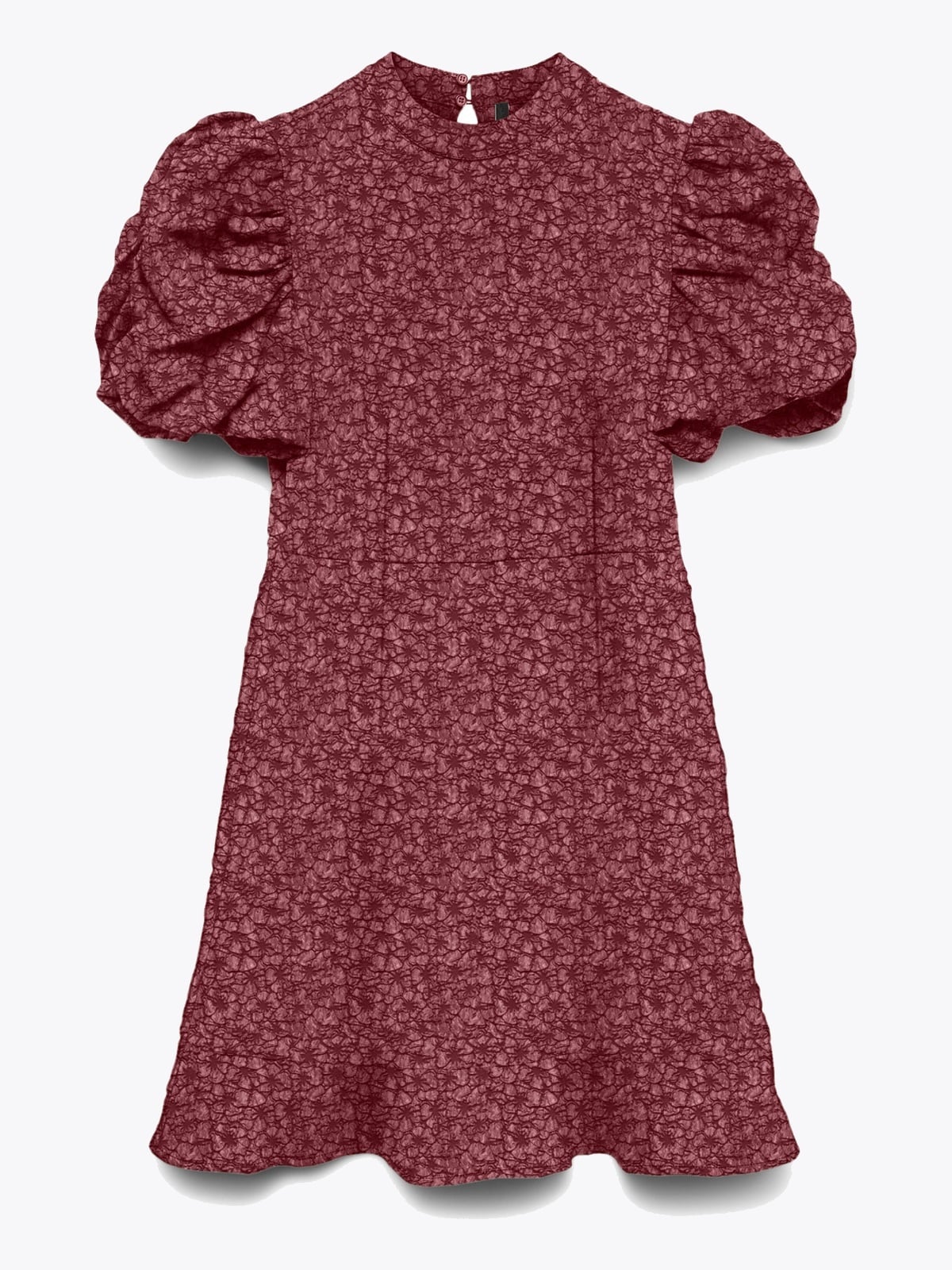 Vero Moda Merle Short Sleeve Short Dress Biking Red