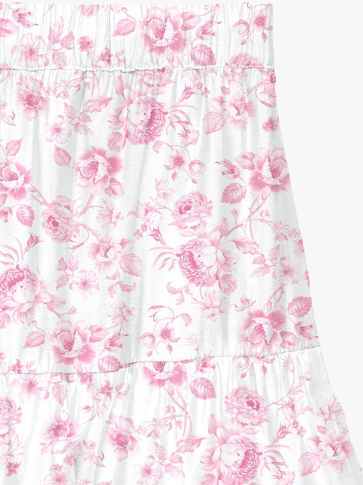 Vero Moda Bliss High Waist Short Detail Skirt Snow White Pink emma