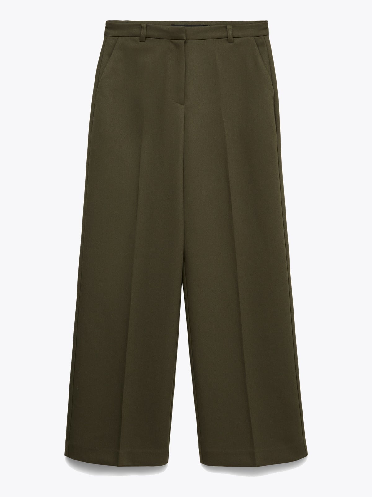 Vero Moda Elma Mid Waist Wide Pant Forest Night